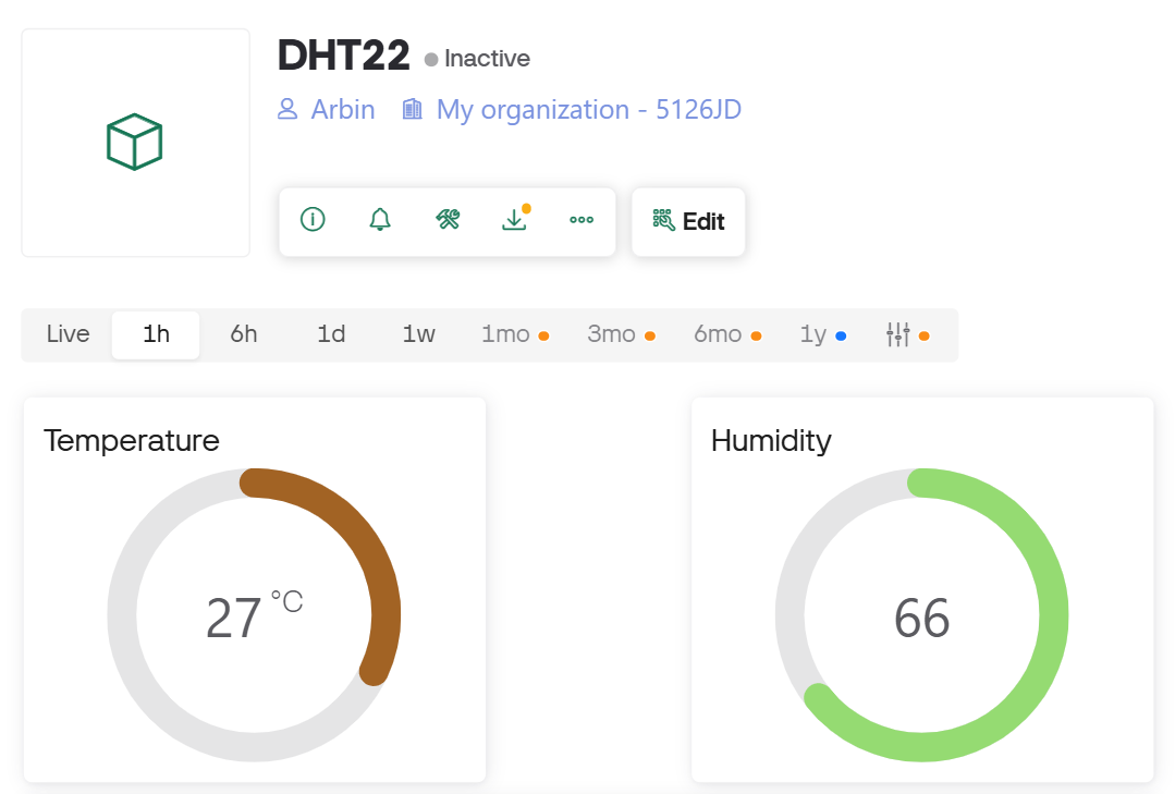 Temperature and Humidity Logger